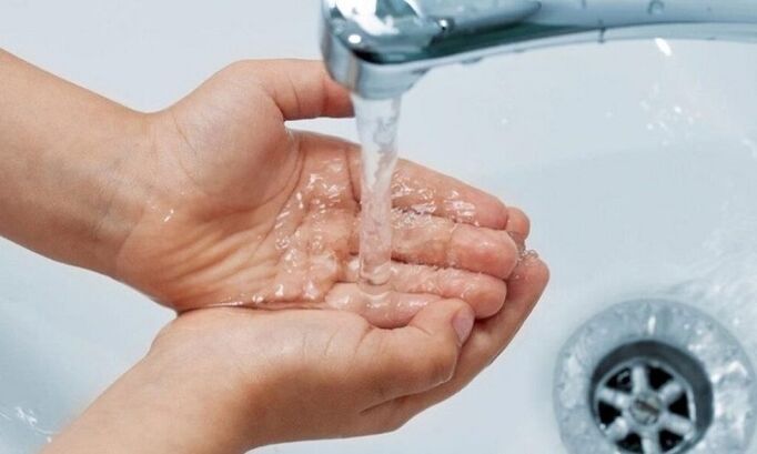 kätepesu kui parasiitidega nakatumise ennetamine